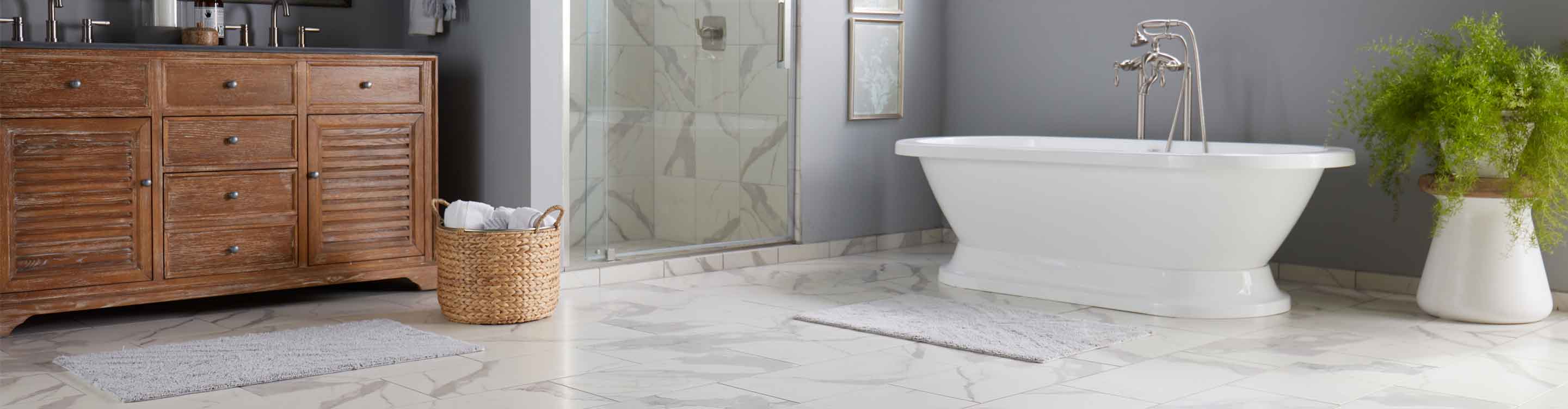Heated Floors in Tile Bathroom in Strathroy